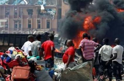 atleast 15 Killed in nigeria gas explosion நைஜீரியா தீ விபத்து
