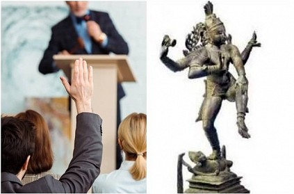 Auction of 500 old Nataraja idol has been stopped by TN Police