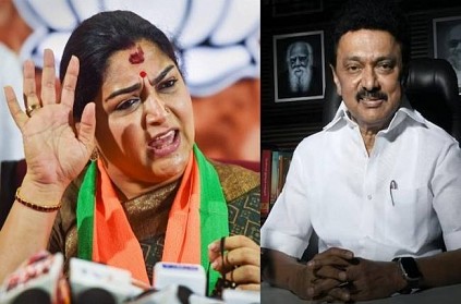 BJP Member Kushboo answer about MK Stalin as Prime Minister Candidate