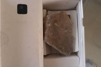 BJP MP orders mobile phone online, finds marble stones inside package