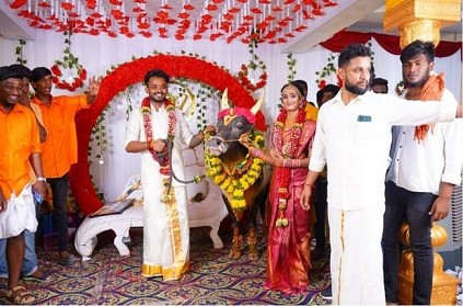 Brother Surprise Gift to Newly Wed sister in Manamadurai
