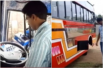 Bus powered by Compressed Natural Gas introduced in Tiruppur