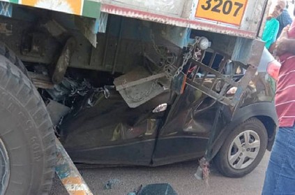 Car accident in Namakkal Salem highway, 5 killed