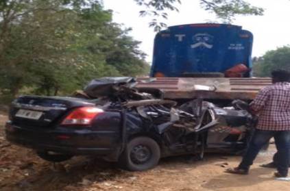 car accident near vellore 7 dead including one child