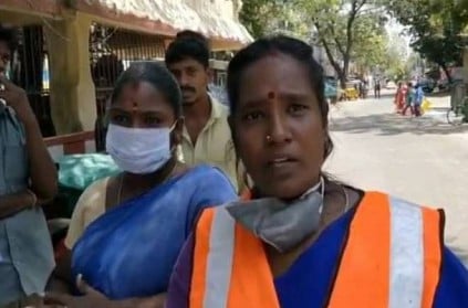 Chennai cleaning workers request people for curfew
