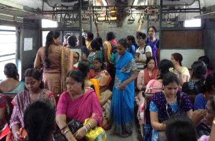 Chennai Electric Trains allowed to travel Female passengers