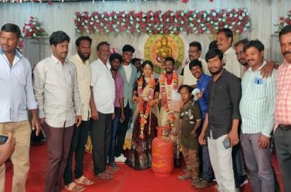 Chennai friend wedding gifted onions, petrol, cooking gas