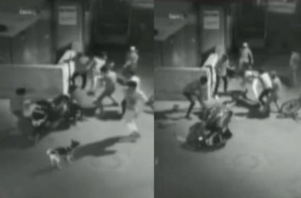 Chennai Kasimedu rowdy murder CCTV footage released