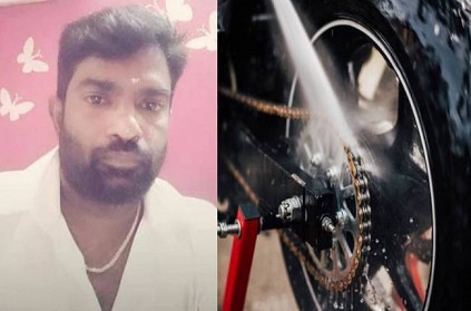 Chennai man dies due to current shock while washing bike at Tambaram