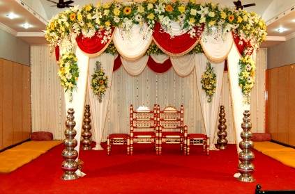 Chennai officials imposed 1 lakh fine for Marriage violation
