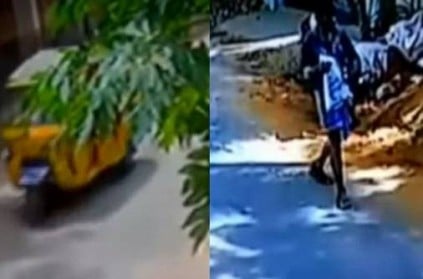 Chennai share auto driver got arrested for theft
