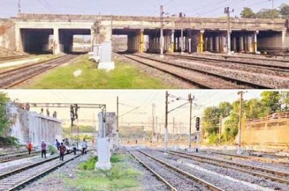 Chennai : The age-old Elephant Gate bridge was fully demolished