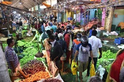 chennai vegetables price shoot up koyambedu market