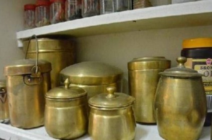 Chennai woman hide jewelry inside brass vessel for safety purpose
