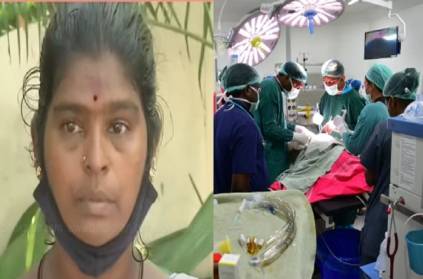 chennai woman was stabbed in the Cotton private hospital