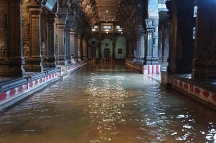 Chidambaram Natarajar temple 800 yr old Chola period rainwater system