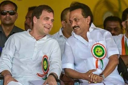Chief Minister Stalin thanks Congress MP Rahul Gandhi