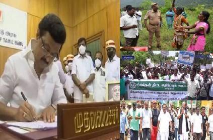 cm mk stalin order case withdrawal of environmental protesters