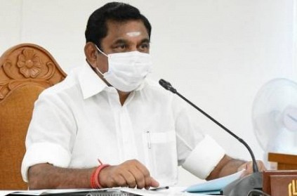 CM Palaniswami to hold discussions with health experts on Sep 29