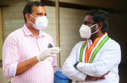 Congress MP Vijay Vasanth donates ambulance with his own money