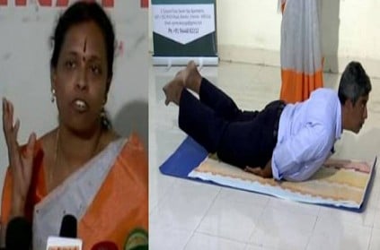 Coronavirus cure this Yogasanam told Chennai Yoga teacher