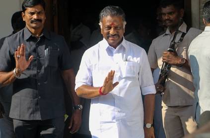 Deputy CM OPS hails Rajinikanth\'s Political Entry