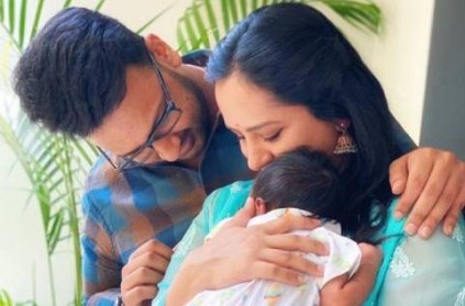 Dhayanidhi alagiri shares his new born baby picture