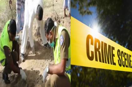 Discovery of three bodies buried eleven months ago
