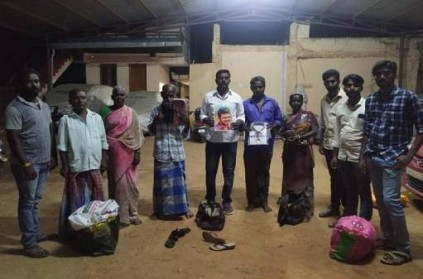 Diwali 2020: Thalapathy Vijay fans give new dress to poor people