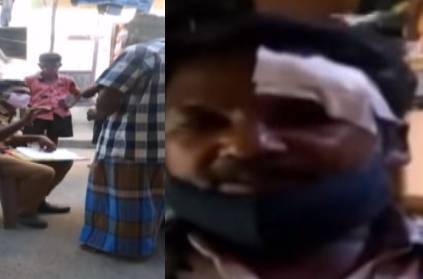 DMK member attacked Cleaning worker in Chennai