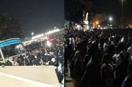 DMK MLA JAnbazhagan Condemns for Police assaults passengers in CMBT