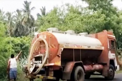 Drunk driver forgot to leave milk lorry in forest