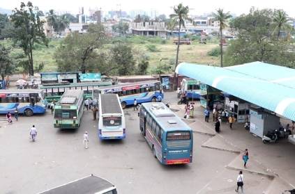 Drunk man creates a problem in Vellore new bus stand