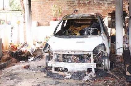 Engineer burned cars near Nagercoil, Police Investigate