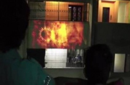 film screening in puducherry apartment balcony goes viral