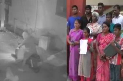 fish salesman killed street dogs in tirupur people complained