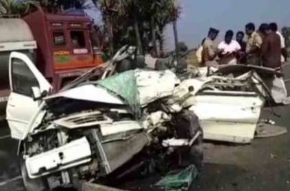 Four people including 2 Children Died in Car Accident
