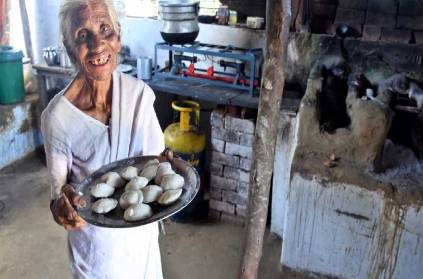 Grandma selling Idli for one rupee without changing the principle