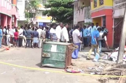 Hand bomb burst from trash box in Puducherry, One person injured