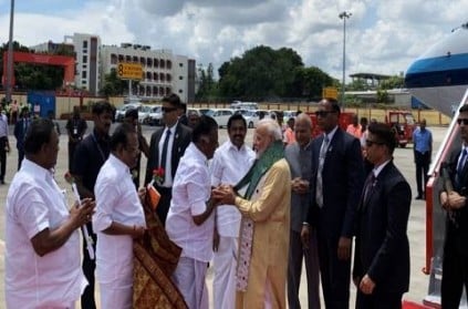 Happy to be in Tamil Nadu tweets PM Narendra Modi