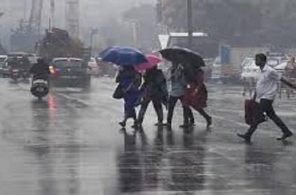heavy rain red alert in 4 districts in chennai imd tn