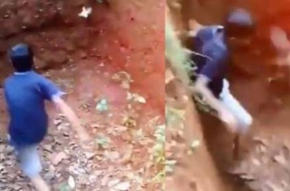 Hen Attacking little boy, Video goes viral on social media