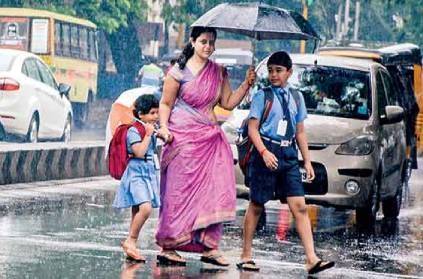 Holidays for schools due to heavy rain in Tamil Nadu