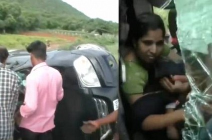 In a humane gesture villagers came to the rescue of 3 accident victims