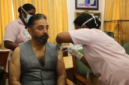 Kamal Haasan receives first dose of COVID-19 Vaccine