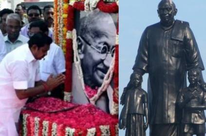 Kamarajar ignored on Gandhi\'s birth anniversary