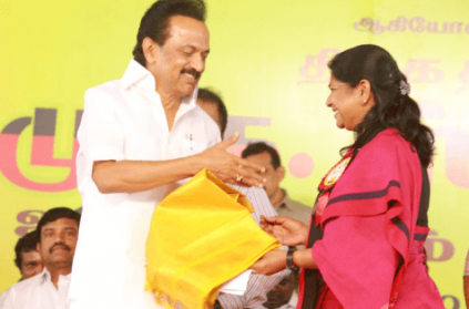 kanimozhi is a parliament Tiger, Says MK Stalin goes trending