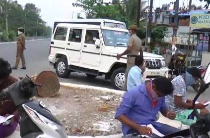 Kanyakumari Police conducts exam for the people wandering roads