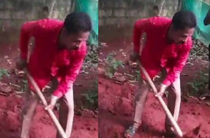 Kanyakumari younger brother dig up brother grave after 18 days