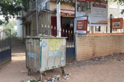 karaikudi municipal employees dump garbage to collect tax